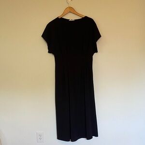 H&M Classic Black Midi Dress